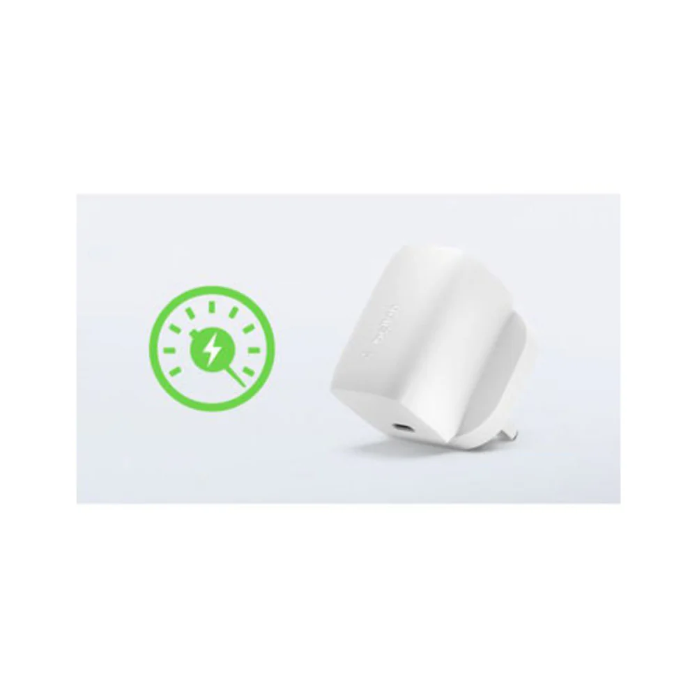 Belkin Boots Pro Wall Charger White - Image 5