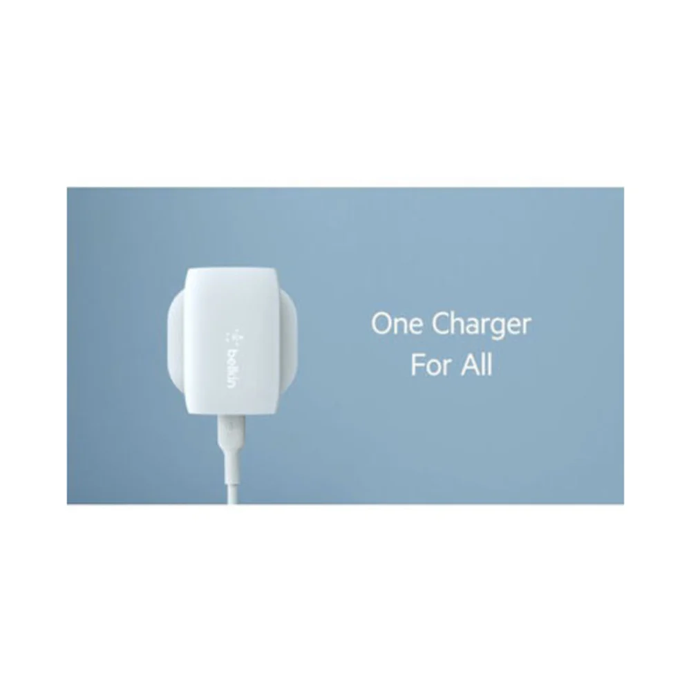 Belkin Boots Pro Wall Charger White - Image 6