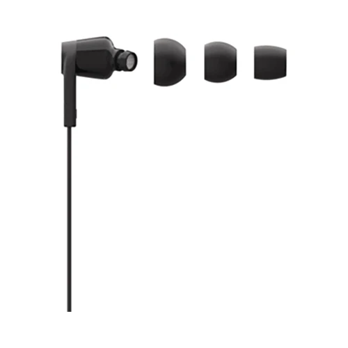 Belkin Wired In-Ear Earphones With Type-C Connector Black - Image 3