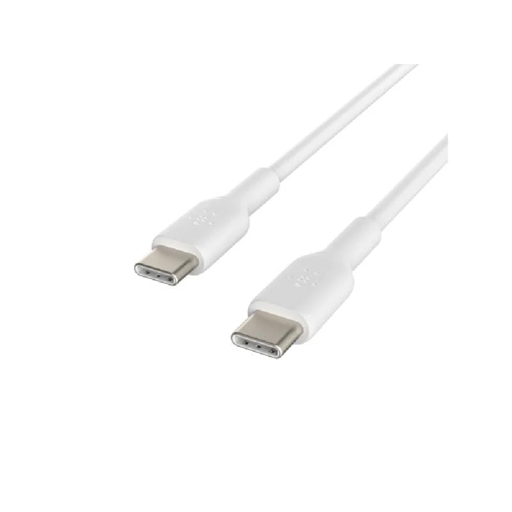 Belkin USB-C to USB-C Charger Cable 1M White - Image 2