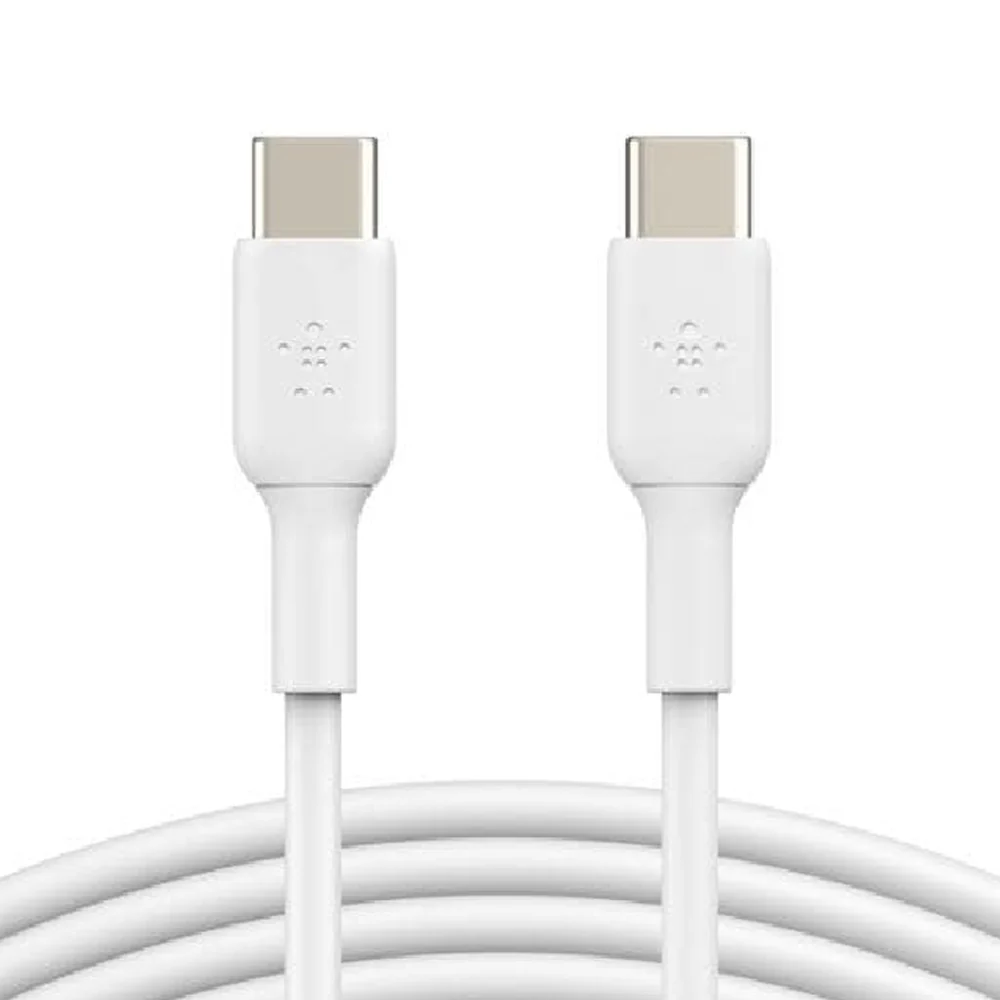 Belkin USB-C to USB-C Charger Cable 1M White - Image 3