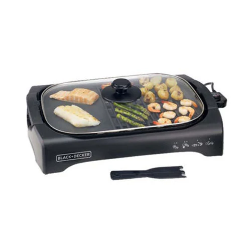 Black + Decker Countertop Contact Grill 2200W LGM70-B5 Black - Image 2