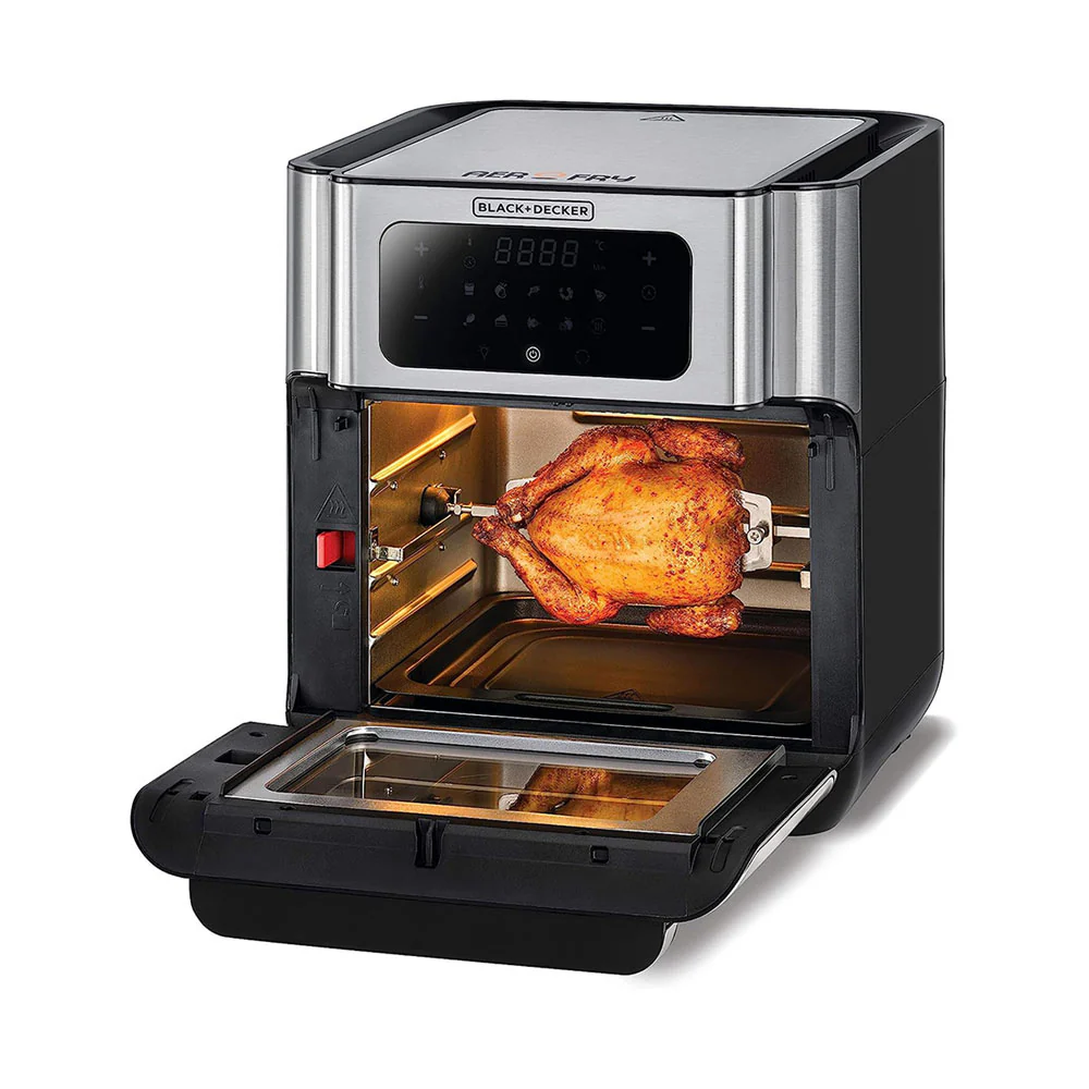 Black + Decker Deep Fryer Silver - Image 4