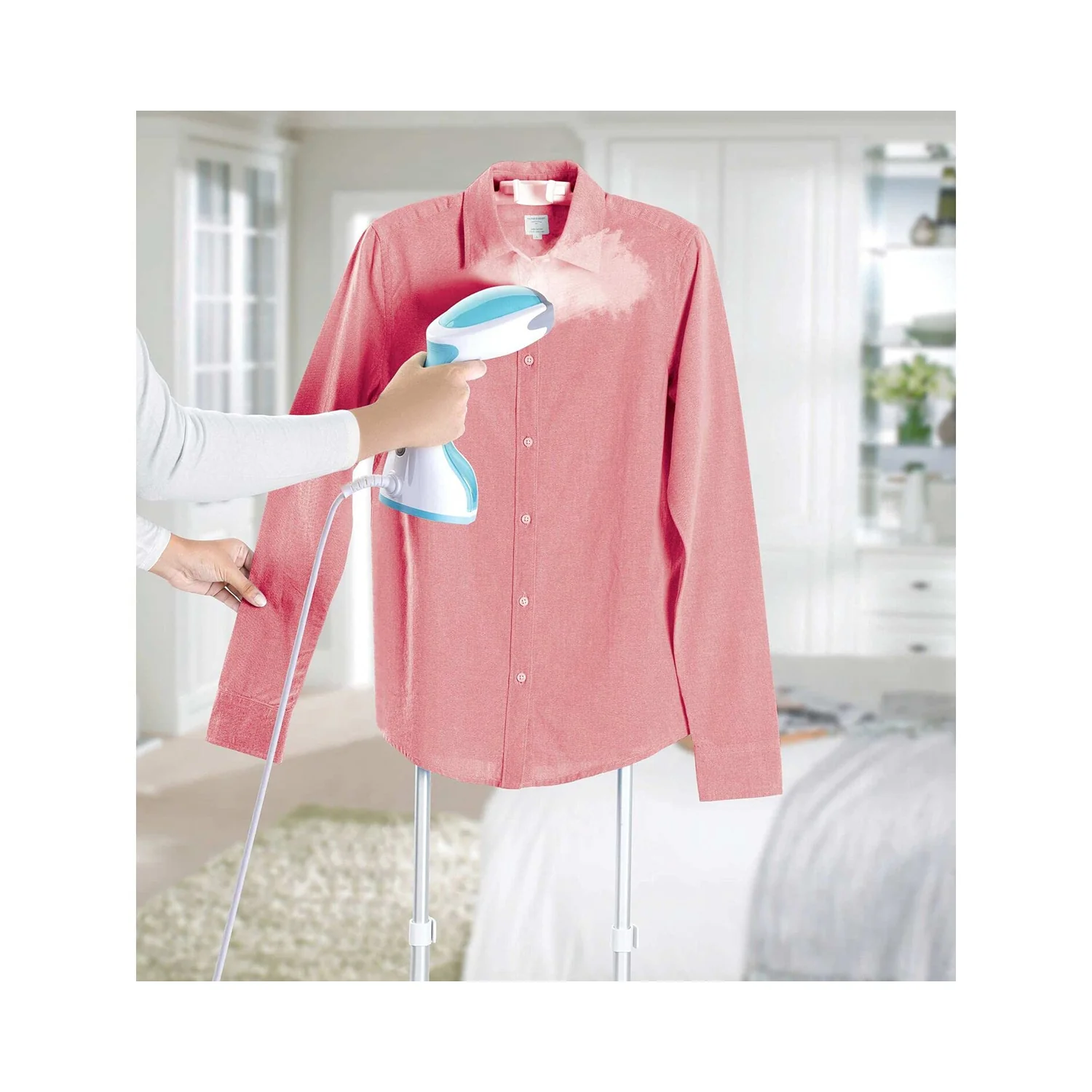 Black + Decker Handy Garment Steamer - Hst1200, White - Image 6