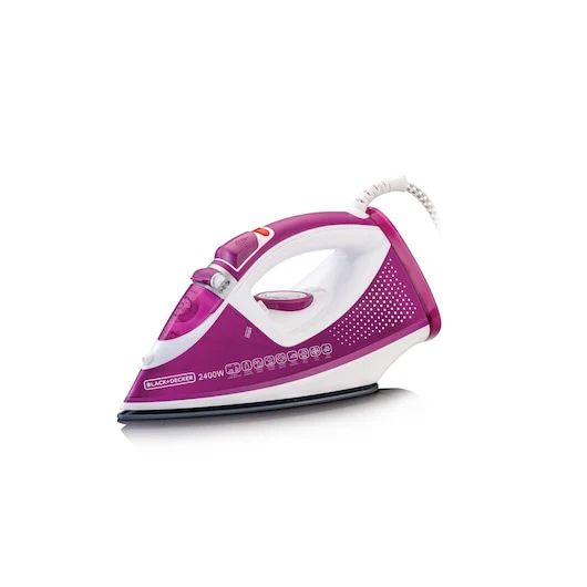 Black + Decker MPP+ Steam Iron with Auto Shutoff and Ceramic Soleplate, 2400W, X2450-B5 - Image 2