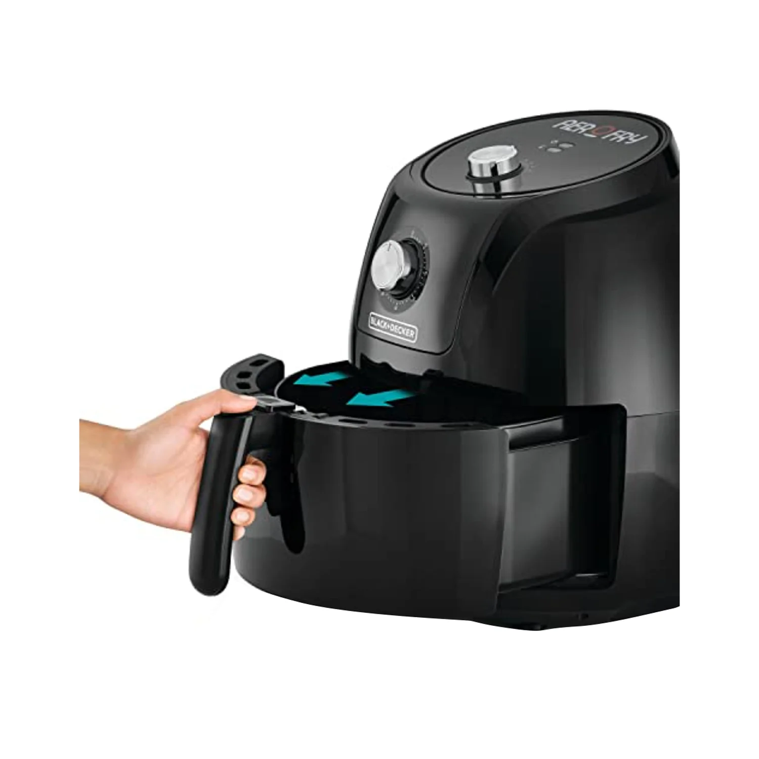 Black + Decker XL Air Fryer 1800W 7L/1.5Kg Capacity With Rapid Hot Air Circulation For Frying, Grilling, Broiling, Roasting, and Baking AF575-B5 - Image 4