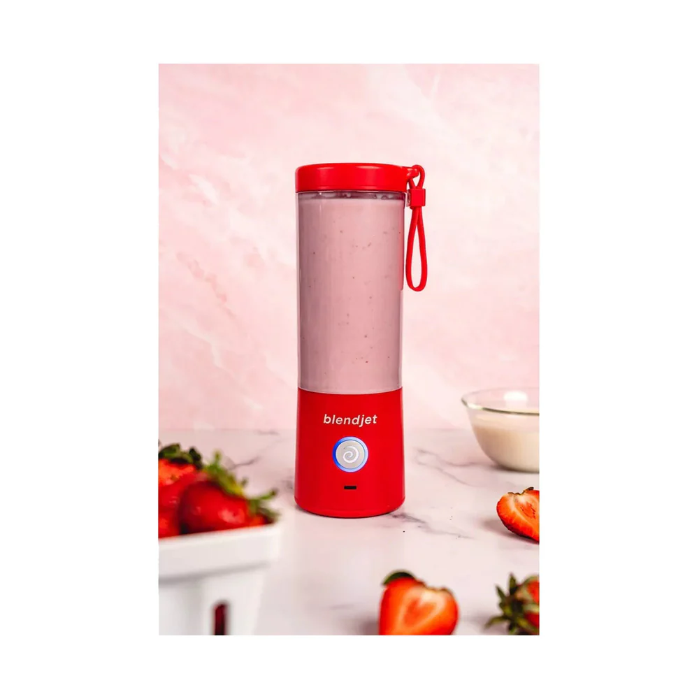 Blendjet V2 Portable Hand Blender 16oz Red - Image 3