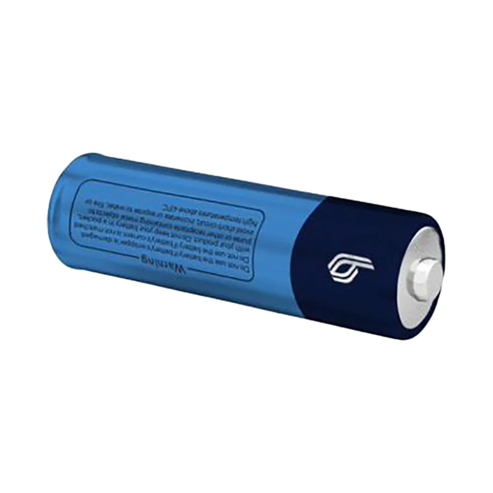 Blupebble 2-Piece BluCell Rechargeable AA Battery 1600mAh Blue - Image 2