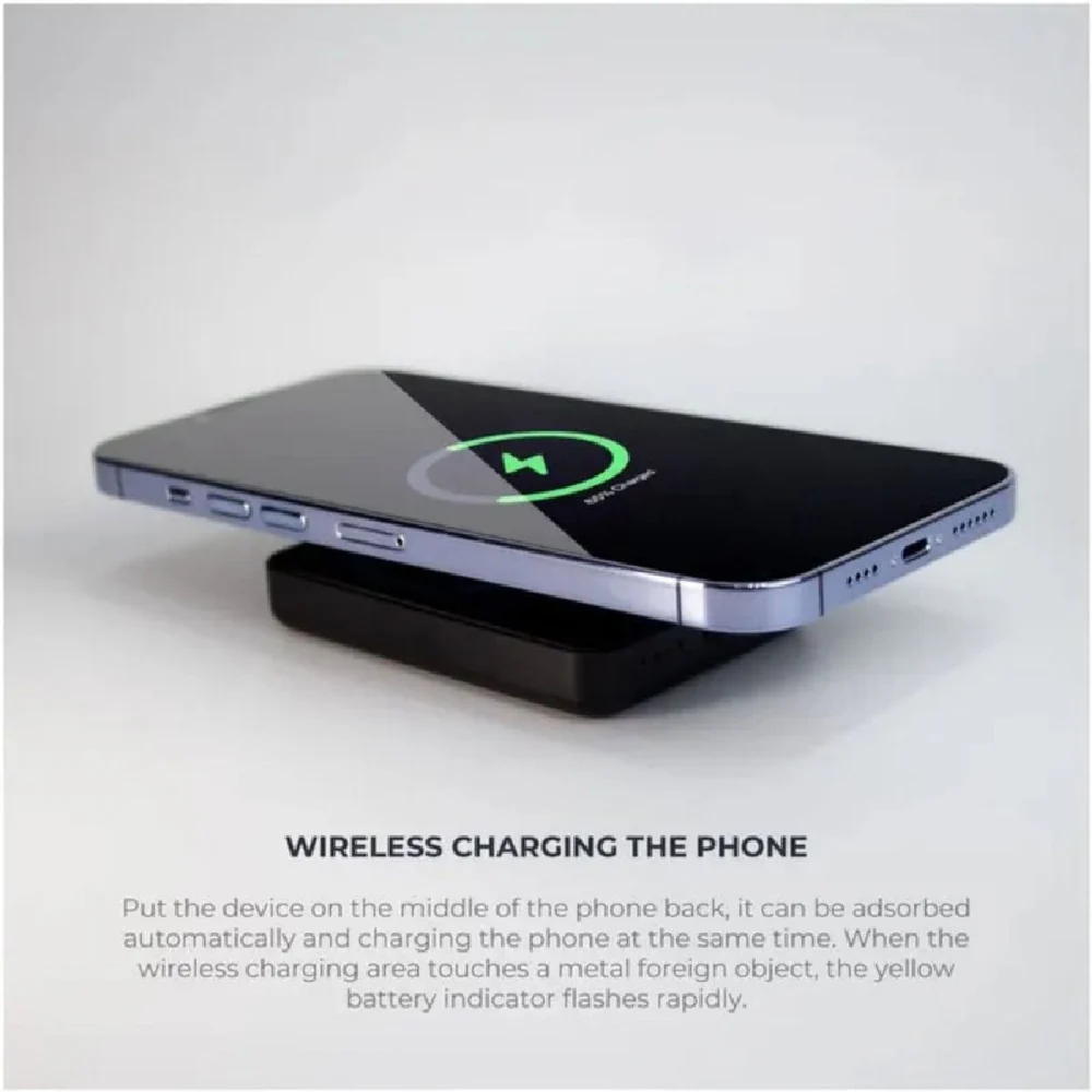 Blupebble Core Pod Mini Magsafe 5000maAh Black - Image 6