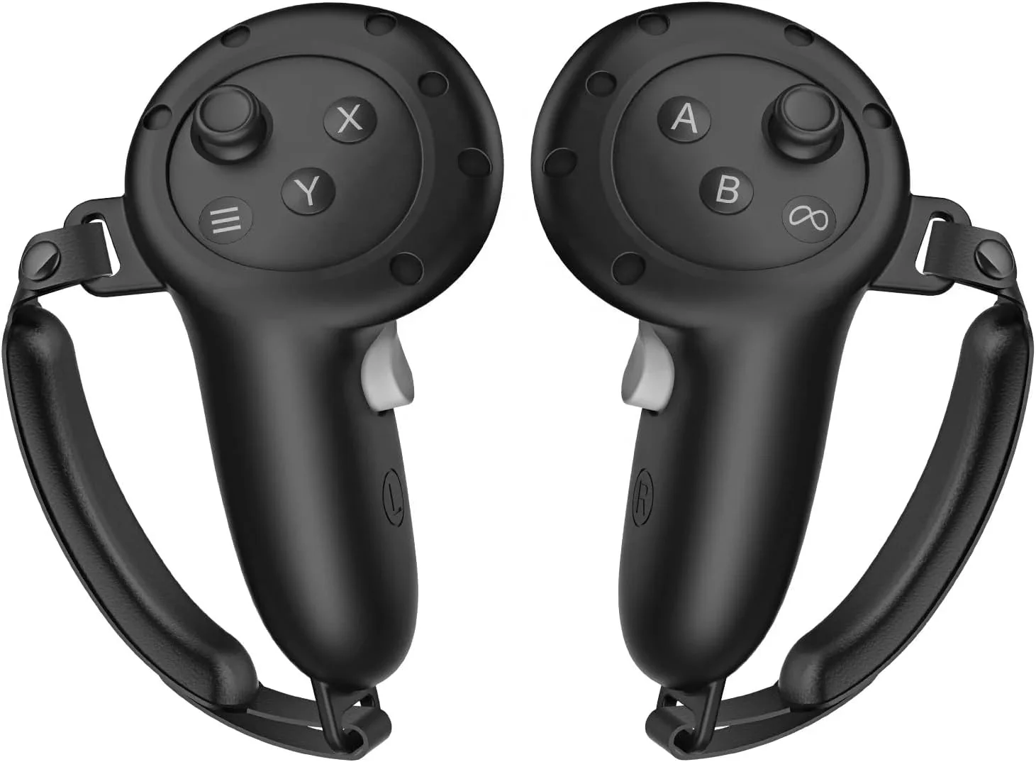 Blupebble Elite Silicone Hand Grip Cover, For Metaquest 3, Black,  BP-VRQ3GRIP-BK