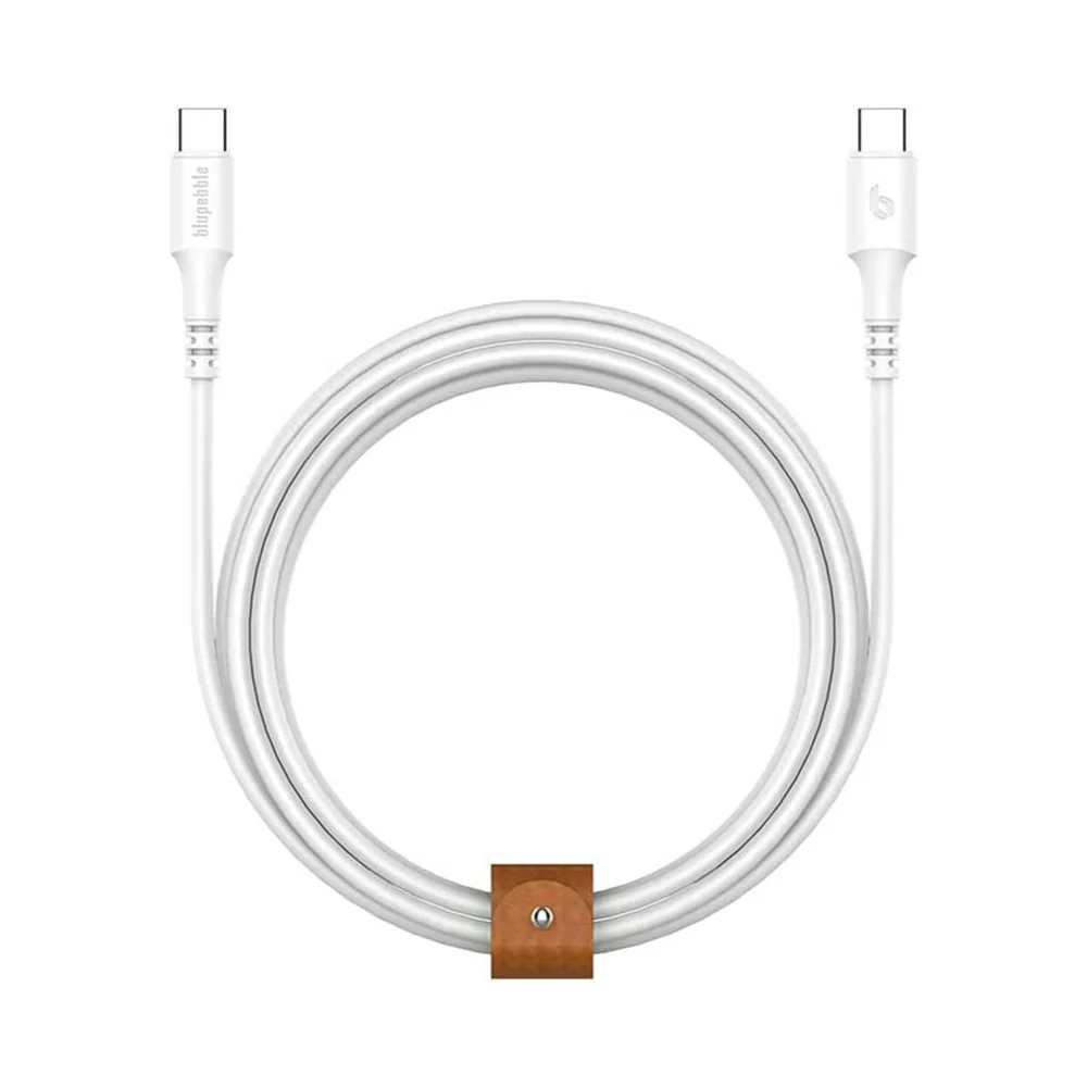 Blupebble Powerflow USB-C Cable 120cm White