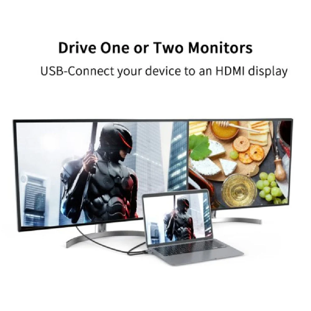 Blupebble USB-C to HDMI Cable 3M Black - Image 4