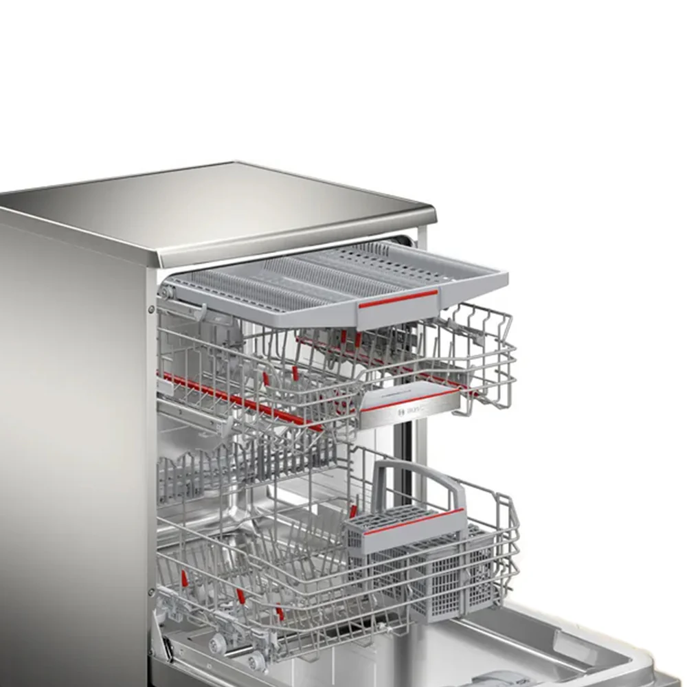Bosch 13 Place Settings Freestanding Dishwasher 60cm Silver SMS6ECI38M - Image 4