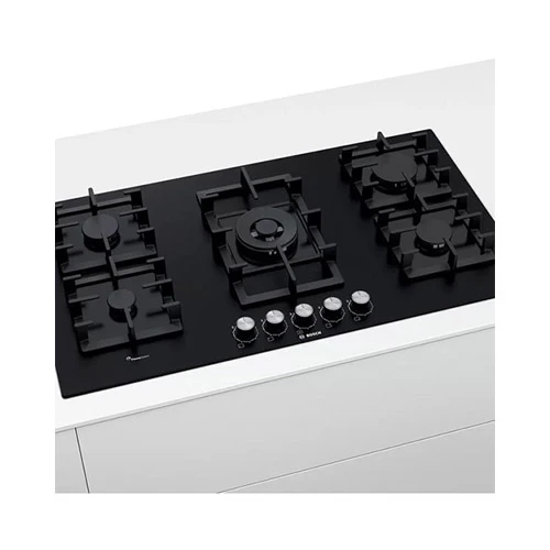 Bosch 5 Burners Gas Hob 90cm Black PPQ9B6O90M - Image 6