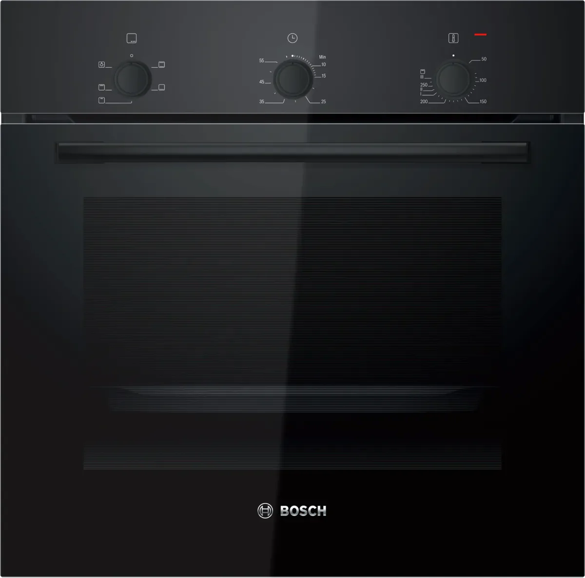 BOSCH SERIES 2 BUILT-IN OVEN 60 X 60 CM, BLACK, HBF011BA1M