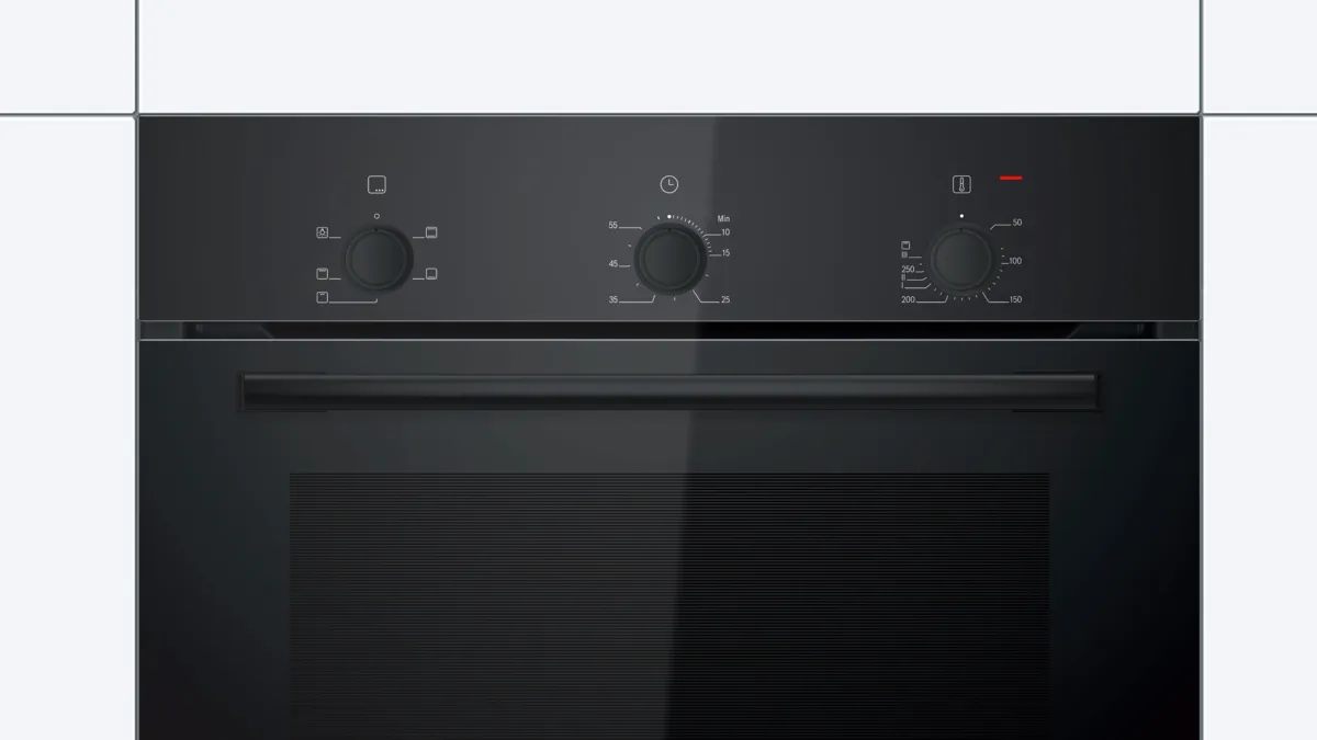 BOSCH SERIES 2 BUILT-IN OVEN 60 X 60 CM, BLACK, HBF011BA1M - Image 3