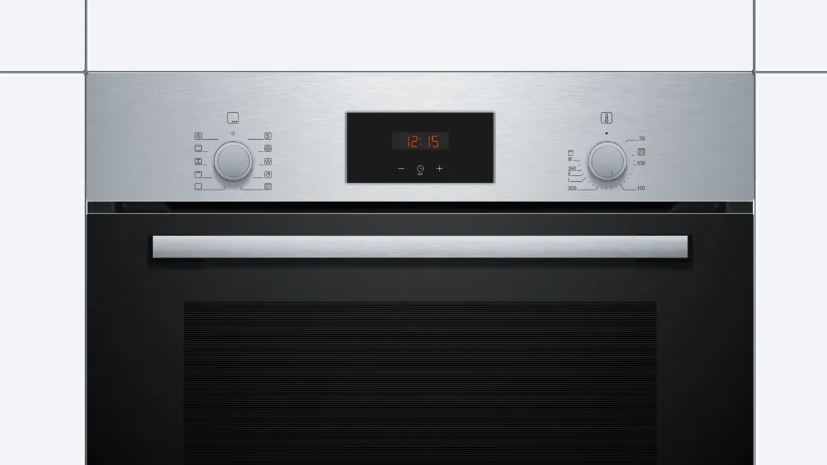 BOSCH SERIES 2 BUILT-IN OVEN 60 CM STAINLESS STEEL, HBF512BS1M - Image 2
