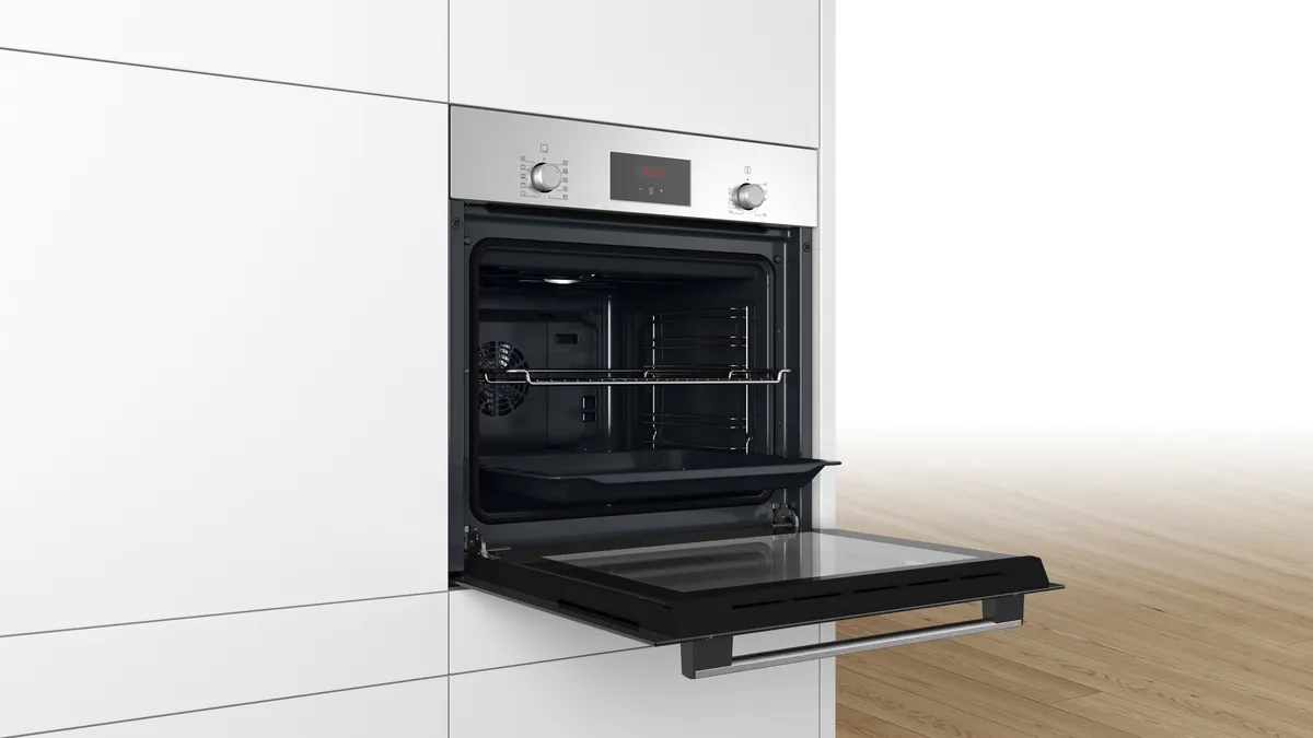 BOSCH SERIES 2 BUILT-IN OVEN 60 CM STAINLESS STEEL, HBF512BS1M - Image 4