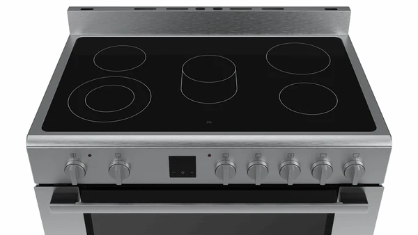 BOSCH Series 8 Electric Range Cooker 90cm, Stainless steel Grey, HKK99V850M - Image 4