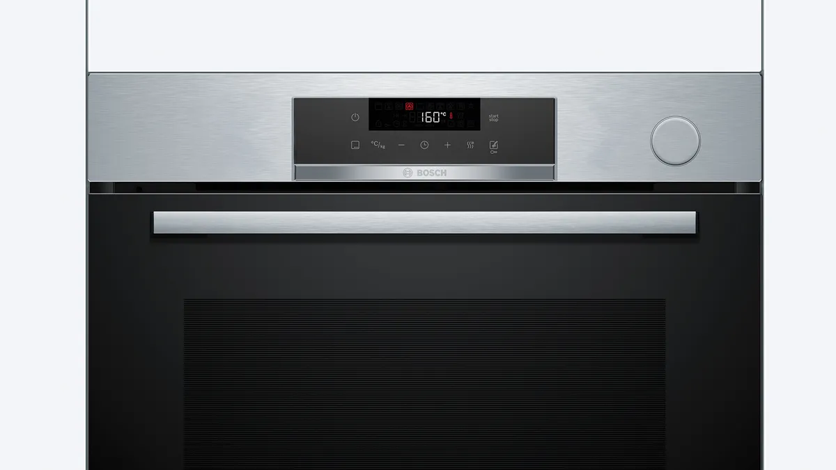 BOSCH SERIES 4 BUILT-IN OVEN 60 CM, STAINLESS STEEL, HRG532ES3M - Image 2