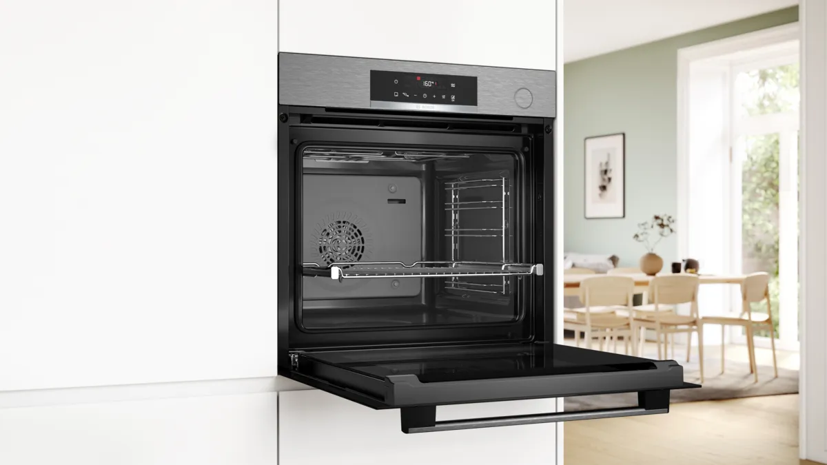 BOSCH SERIES 4 BUILT-IN OVEN 60 CM, STAINLESS STEEL, HRG532ES3M - Image 3