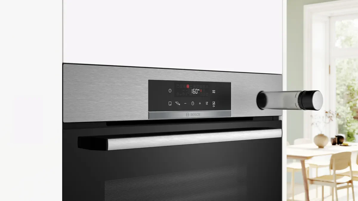 BOSCH SERIES 4 BUILT-IN OVEN 60 CM, STAINLESS STEEL, HRG532ES3M - Image 4