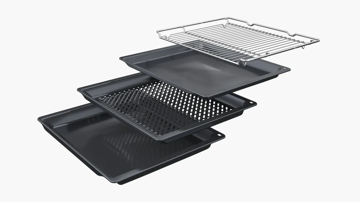 BOSCH SERIES 4 BUILT-IN OVEN 60 CM, STAINLESS STEEL, HRG532ES3M - Image 6