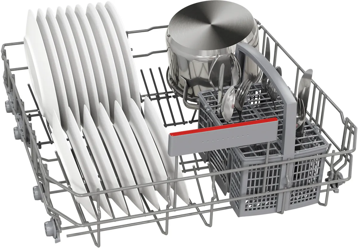 Bosch Series 4 Free Standing Dishwasher, 14 Place Setting, White, SMS4HMW65M - Image 6