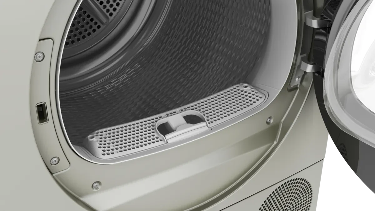 Bosch Series 8 heat pump tumble dryer 9 kg Silver inox, WQB245BXGC - Image 7