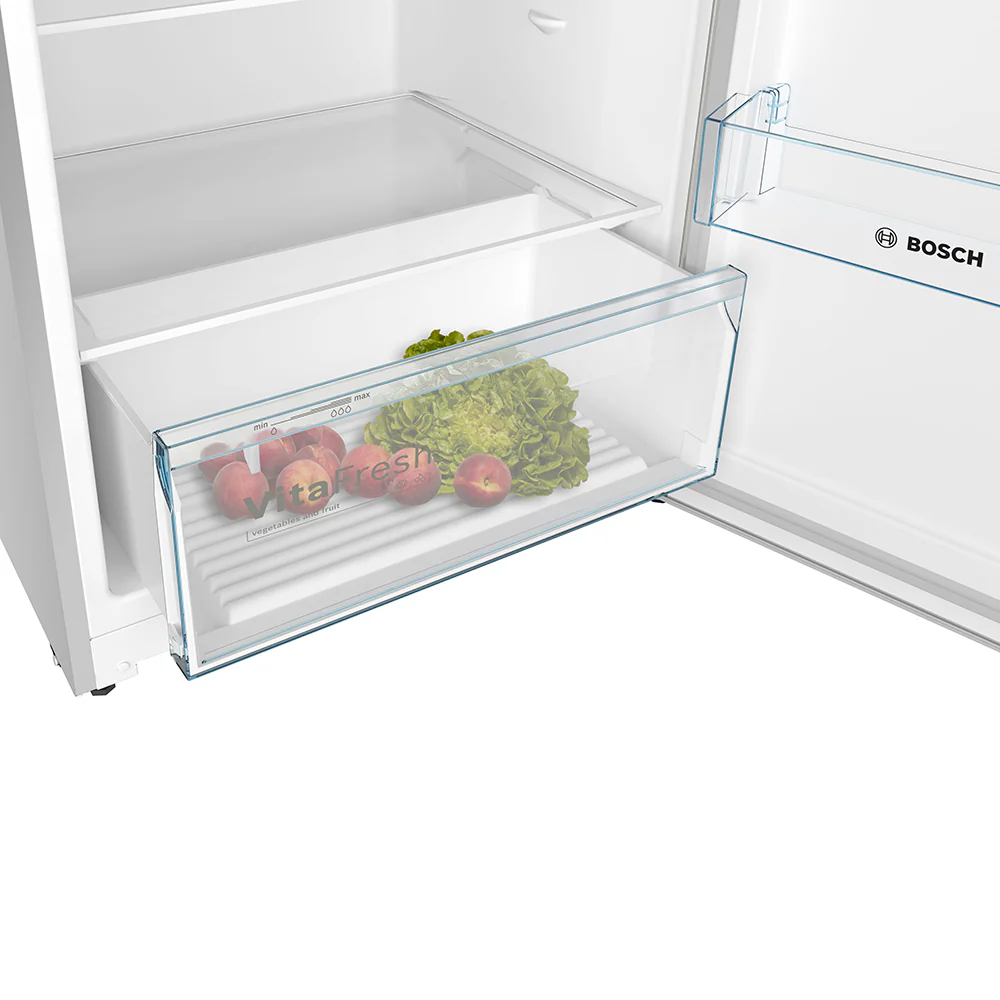 Bosch Top Mount Refrigerator 485L Silver KDN55NL20M - Image 4