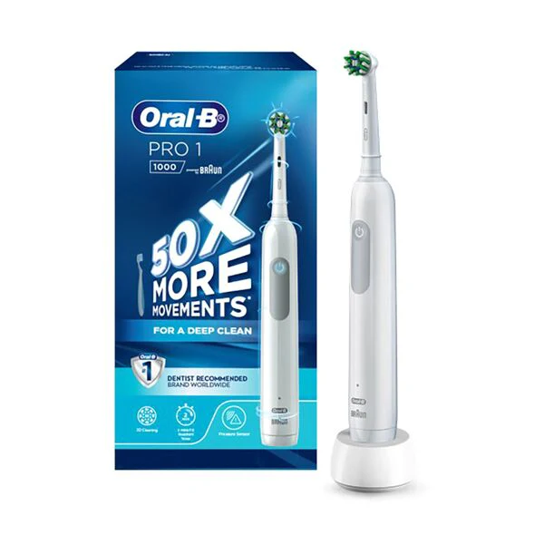 Braun Pro 1-1000 Oral-B Power Toothbrush White