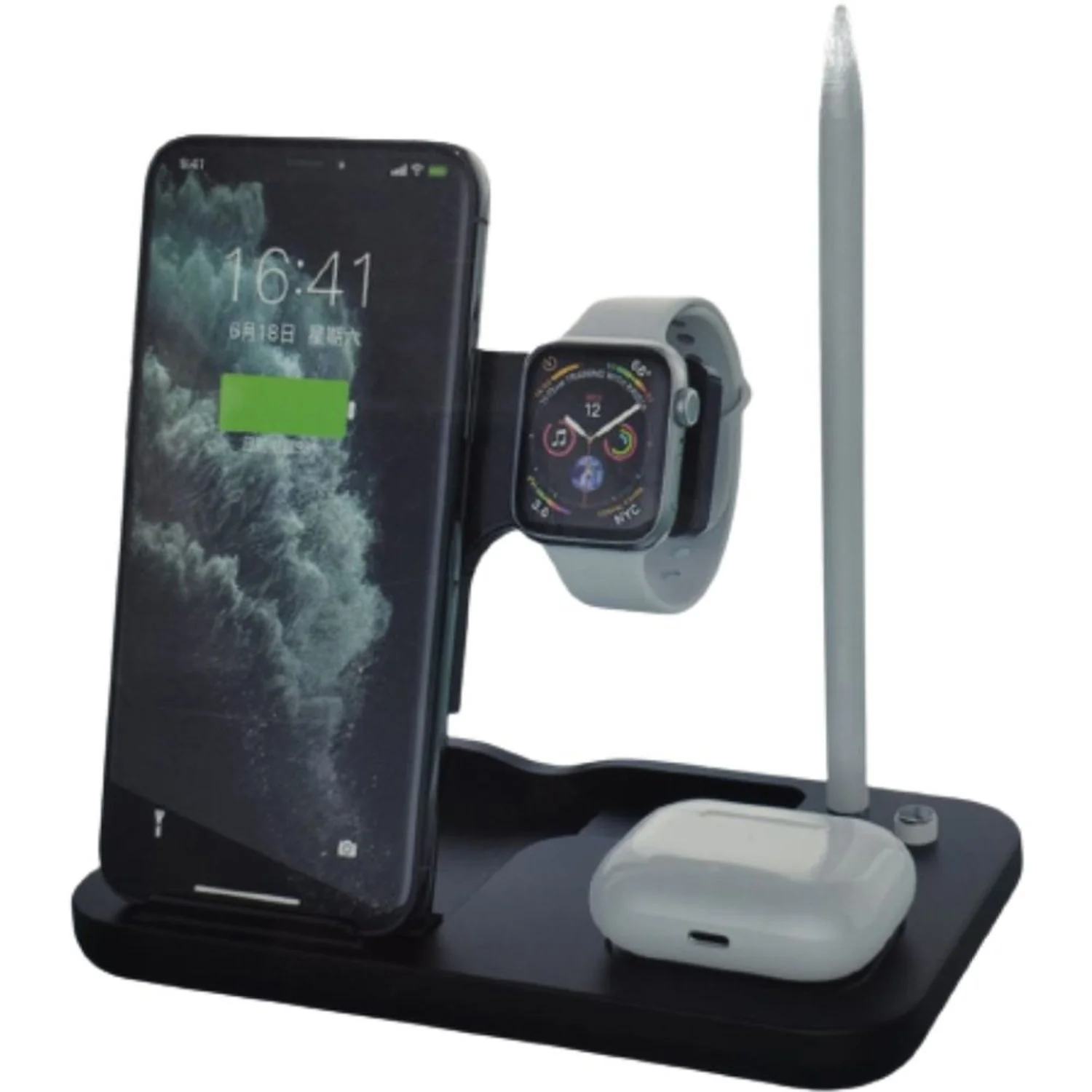 Brandtech 4 in 1 Wireless Charger Black