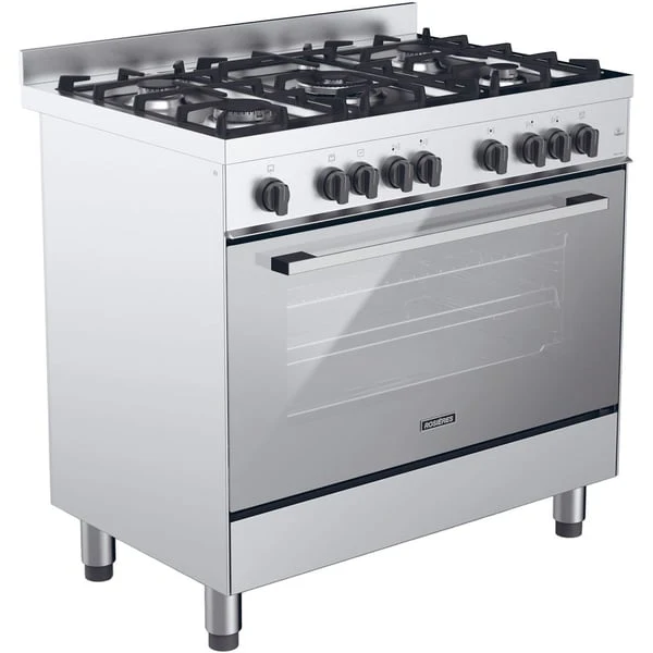 Candy 5-Burner Gas Cooker, RGG95HXLPG/1, Inox, 90x60cm - Image 3