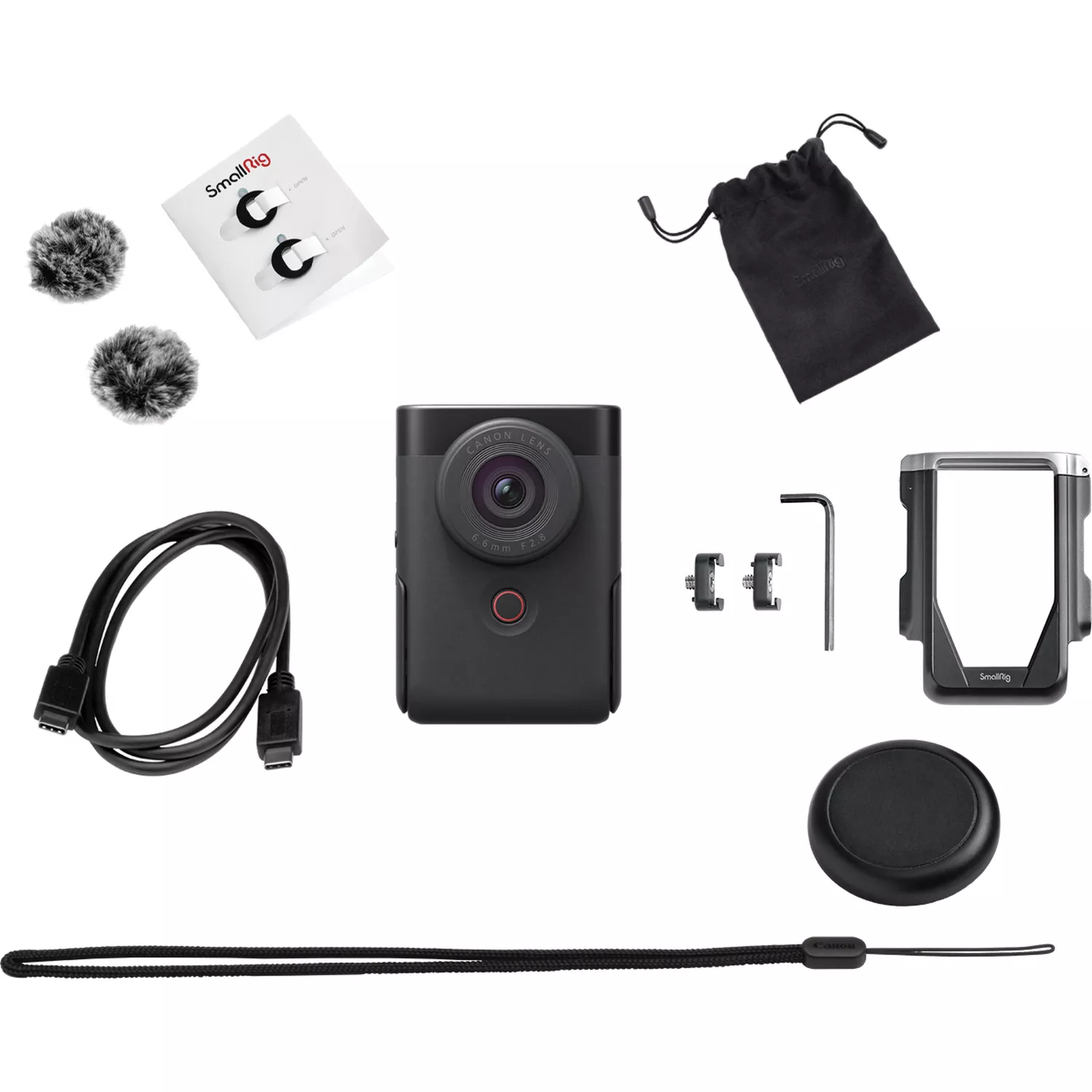 Canon PowerShot V10 Advanced Vlogging Kit, Black - Image 5
