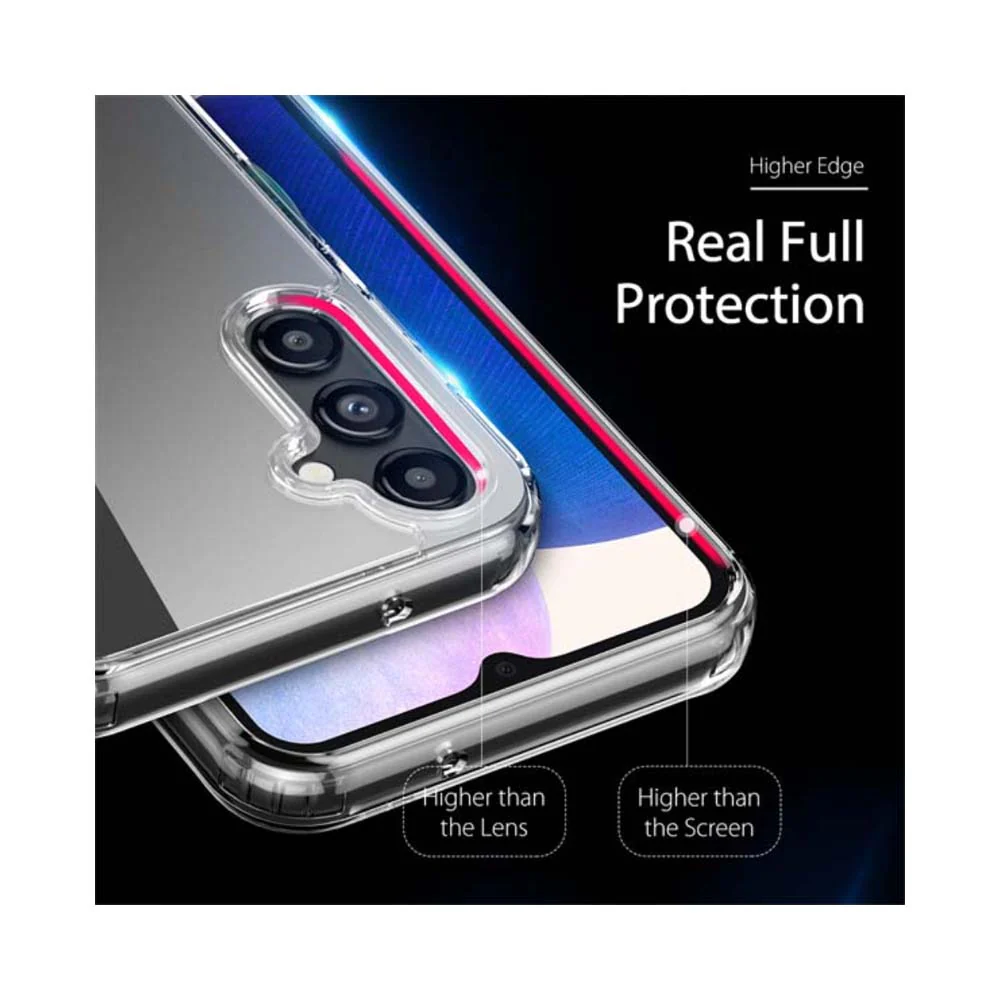 Dux Ducis Clin Series Protective Case Cover Clear for Samsung A14 5G - Image 4