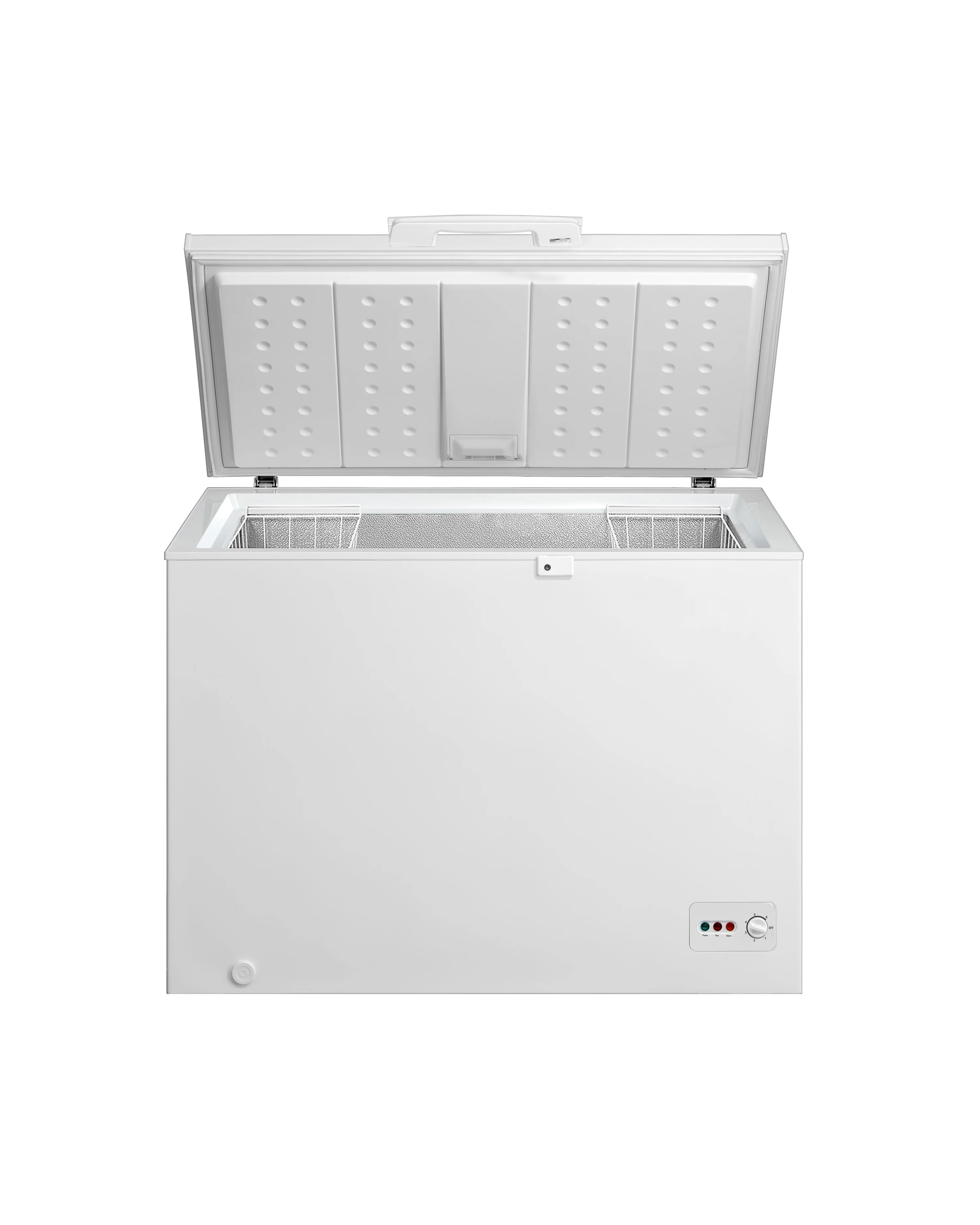 Daewoo Chest Freezer 249 L Capacity, Manual defrost, 3D circulation, Energy saving, Durable body, White, DCF-342