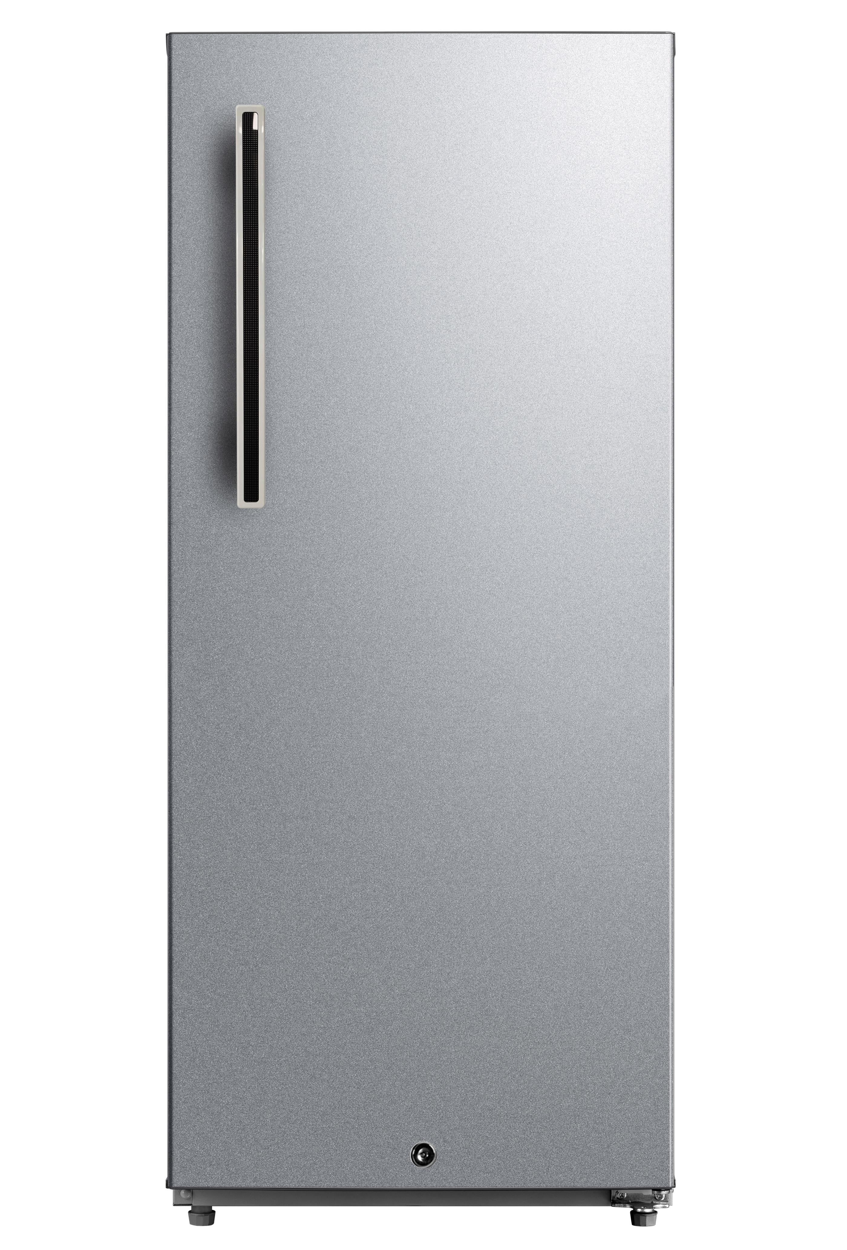 Daewoo Single Door Refrigerator 190 L capacity, Defrost, Powerful compressor, Tempered glass, Manual Control, Silver, FR-250VSN - Image 2