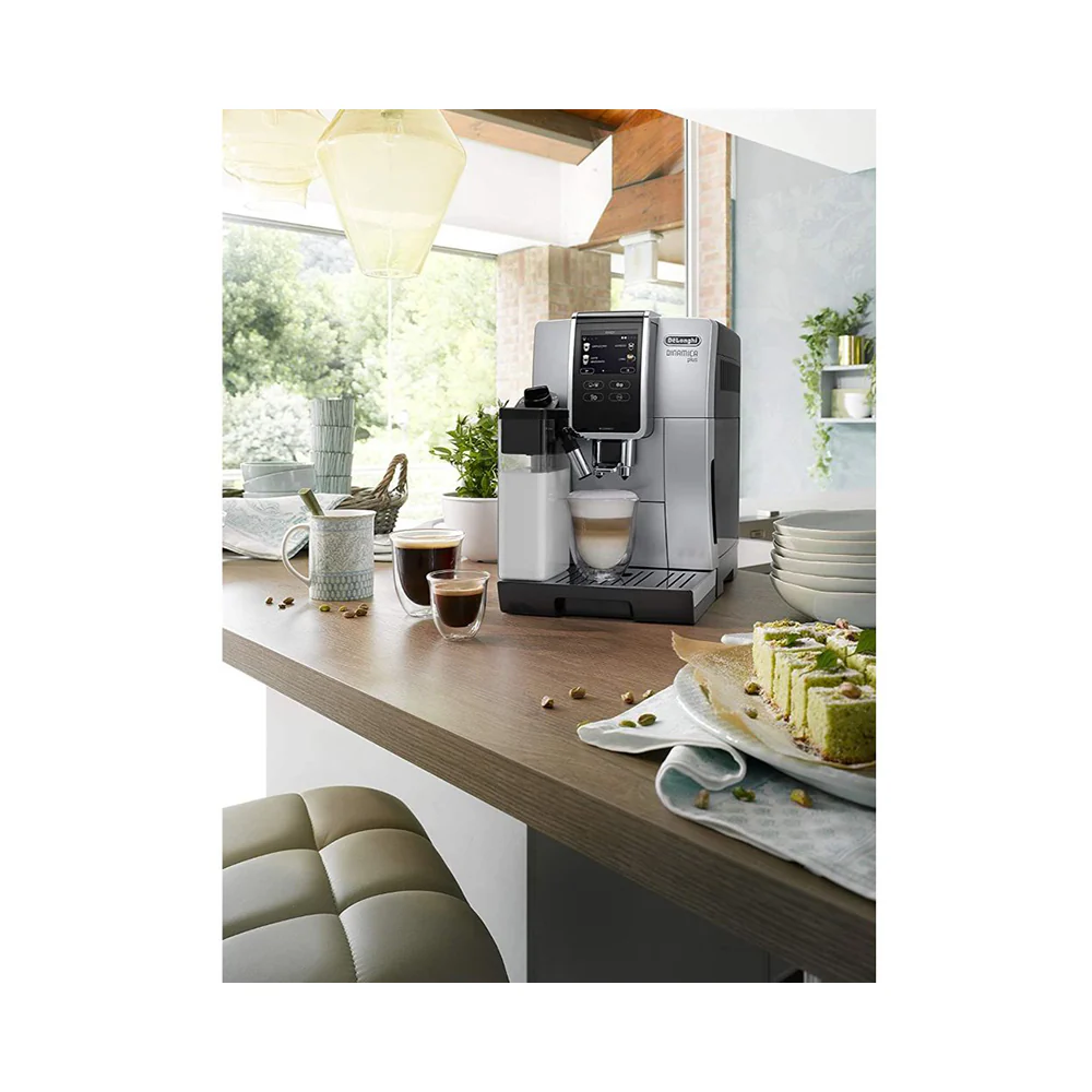 Delonghi Dinamica Plus Bean to Cup Coffee Machine Silver - Image 6