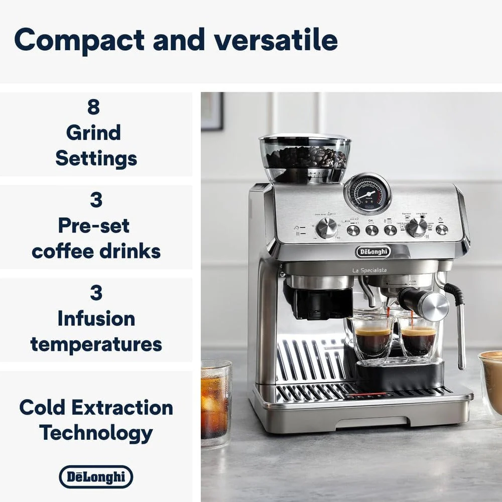 Delonghi Espresso Coffee Maker, EC9255.M - Image 3
