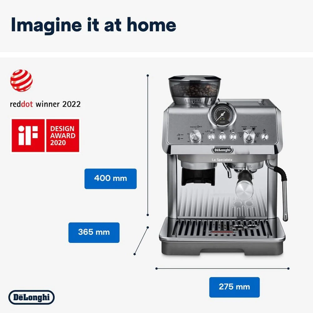 Delonghi Espresso Coffee Maker, EC9255.M - Image 4