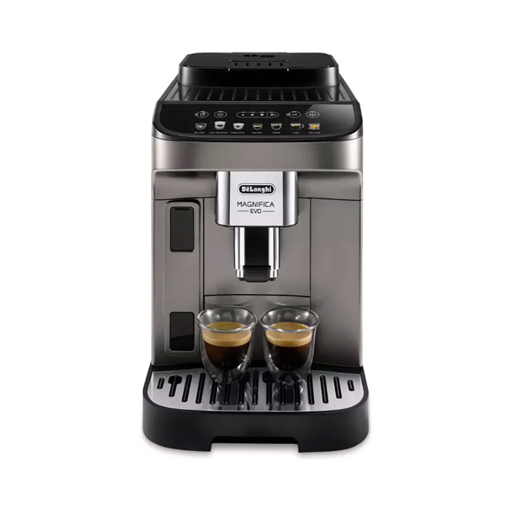 De'Longhi Magnifica EVO Bean to Cup Fully Automatic Coffee Machine,Traditional Milk Frother, Built In Grinder, 100% Arabica Whole Coffee Beans, ECAM290.81.TB, Titanium & Black - Image 4