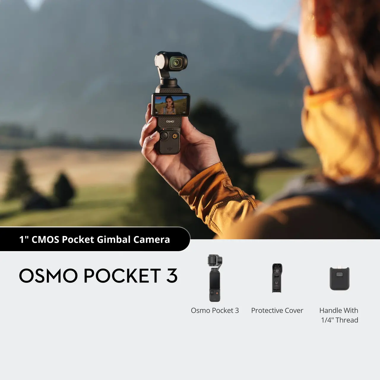 DJI ZPK300-C1 Osmo Pocket 3 Standard Combo Black Action Camera - Image 5