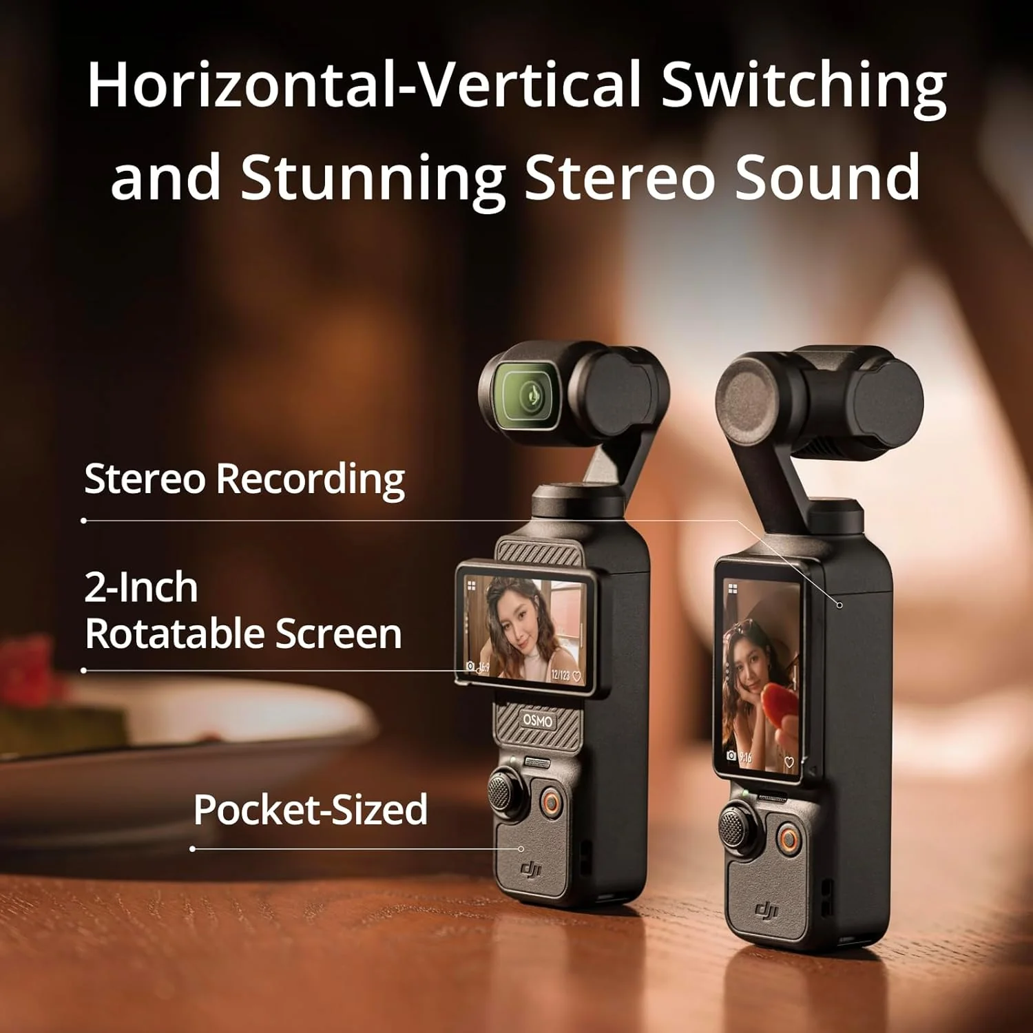 DJI ZPK300-C1 Osmo Pocket 3 Standard Combo Black Action Camera - Image 8