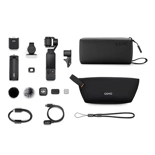 DJI ZPK400-C2 DJI Osmo Pocket 4 Creator Combo Black Camera