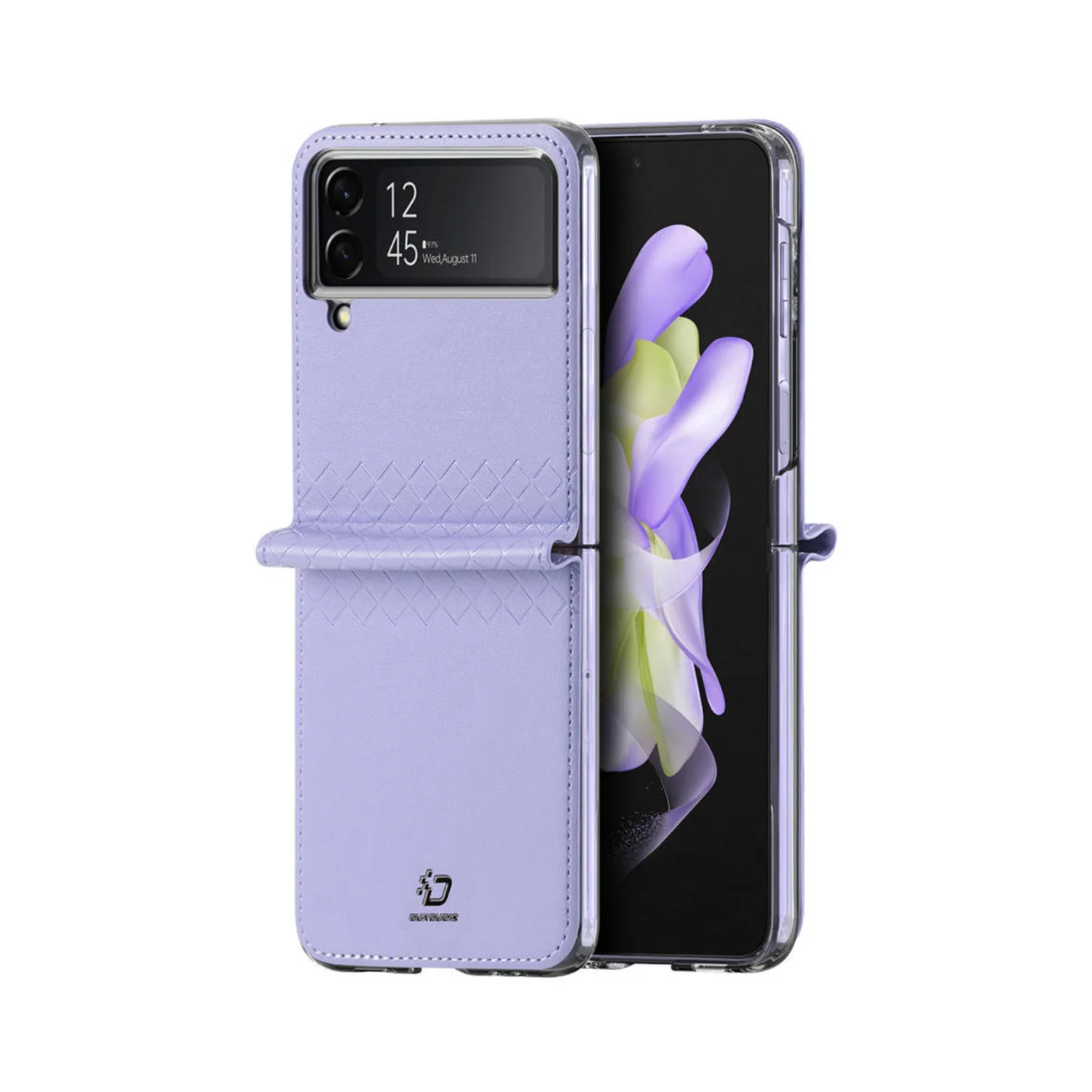 Dux Dusis Bril Protective Case Cover for Samsung Z Flip 5G Purple - Image 2