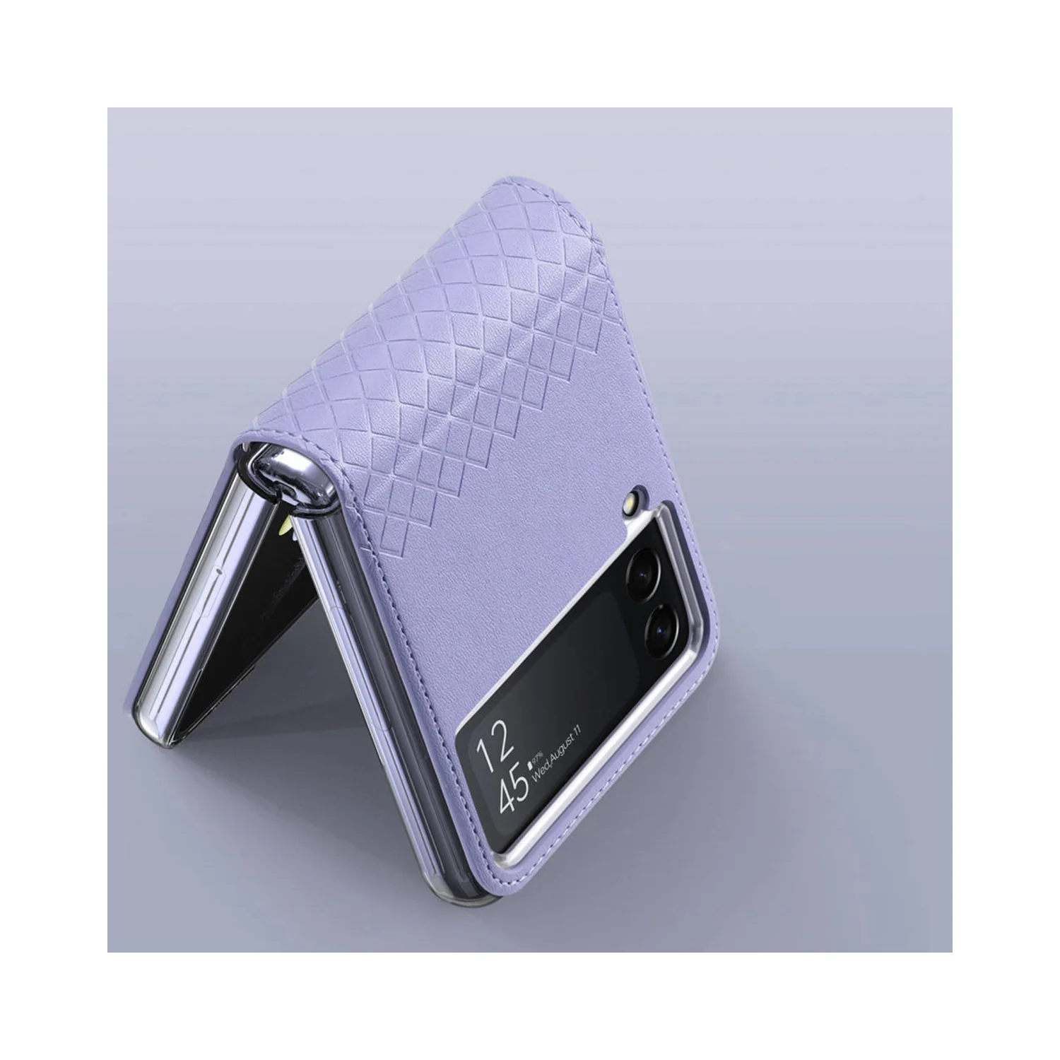 Dux Dusis Bril Protective Case Cover for Samsung Z Flip 5G Purple - Image 3