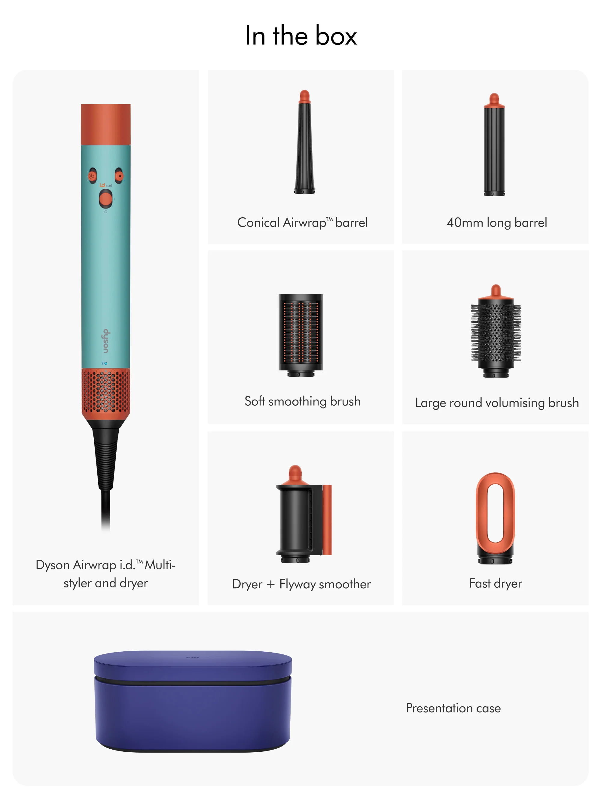 Dyson Airwrap i.d. Multi-Styler and Dryer Straight + Wavy Ceramic Patina/Topaz - Image 2