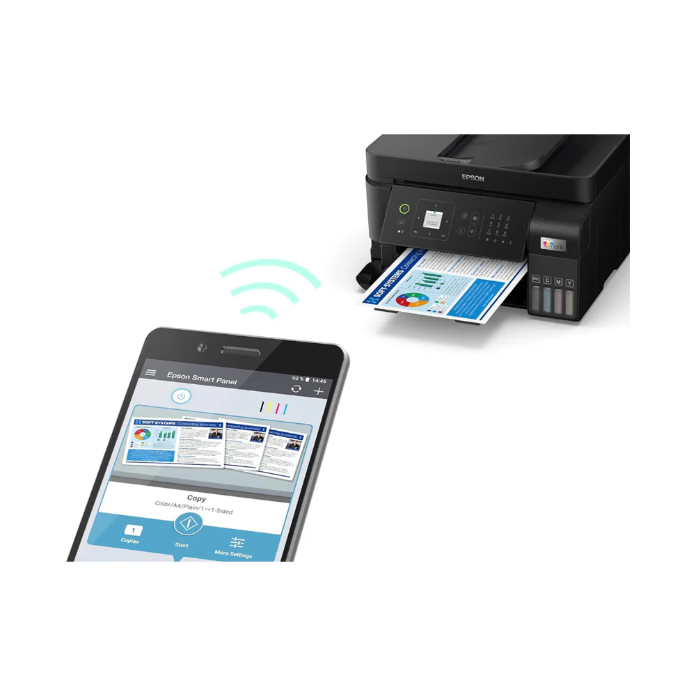 EPSON EcoTank Ink Tank Printer Black, L5590 - Image 6