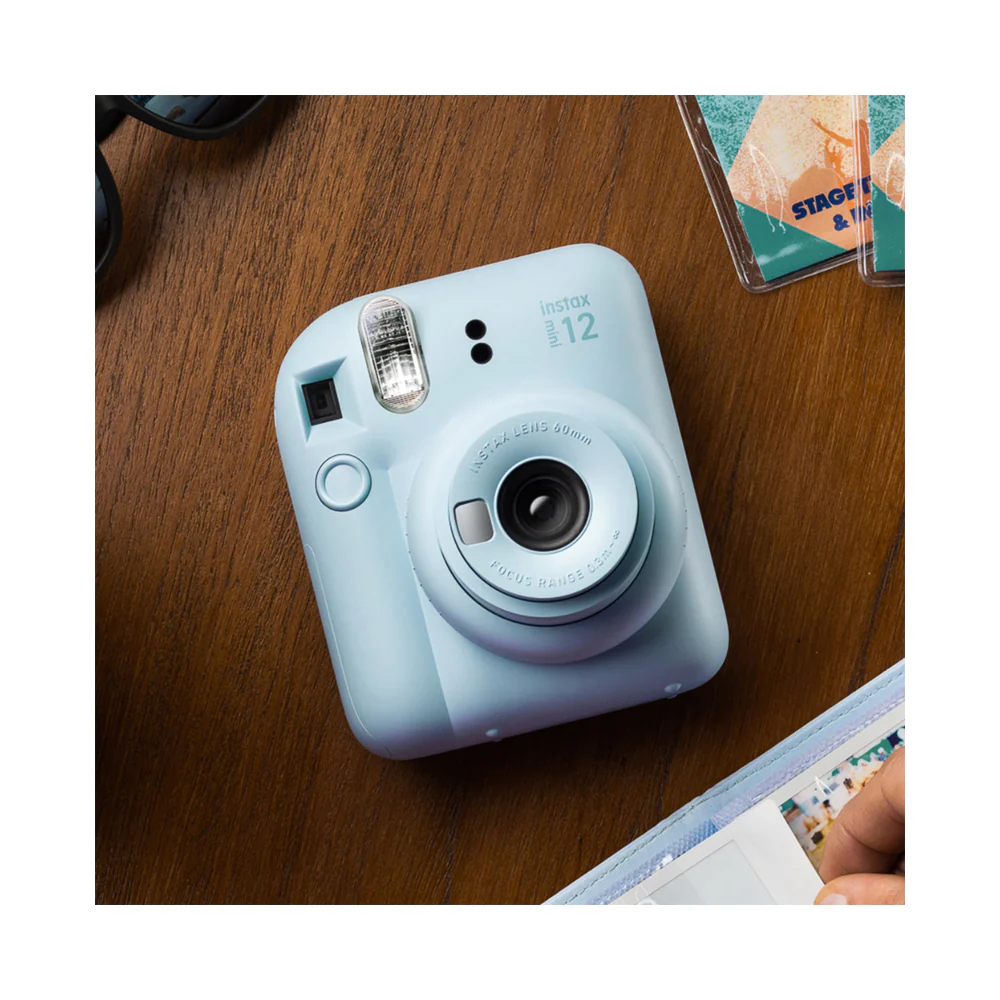 Fujifilm Instax Mini 12 Instant Camera Pastel Blue - Image 4