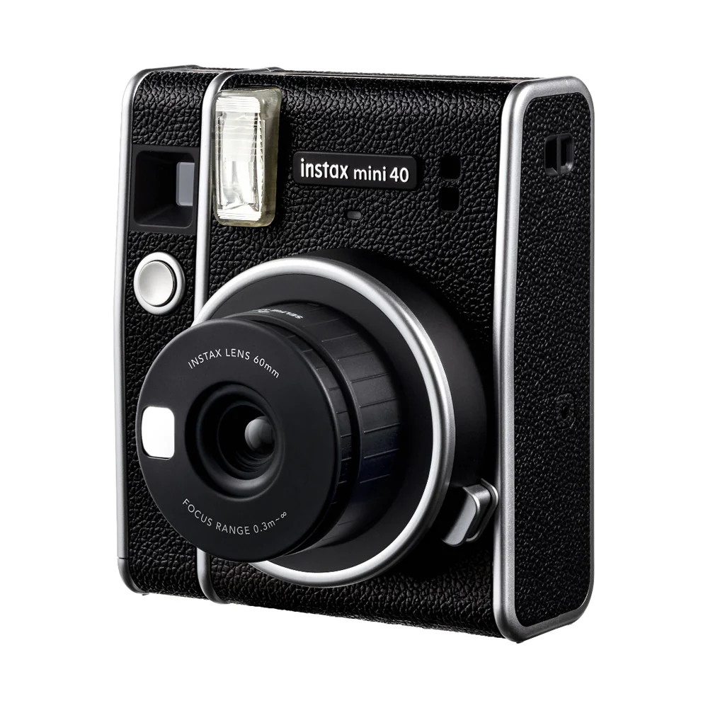 Fujifilm Instax Mini 40 Instant Film Camera Black - Image 2